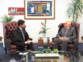 Syed Mujeedullah Hussaini, President of Askari Bank in an exclusive interview in Aaj Exclusive only on Aaj news