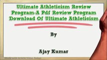 Ultimate Athleticism Review Program-A Pdf Review Program Download Of Ultimate Athleticism
