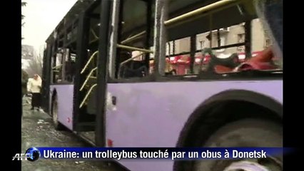 Ukraine: treize civils tués dans un bombardement à Donetsk