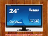 Iiyama Prolite - E2482HS GB1 - Ecran PC LED 24 (609 cm) 1920 x 1080 5 ms VGA DVI Noir