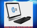 HP 20-2130nf Ordinateur Tout-en-Un 195 Noir (Intel Pentium 4 Go de RAM Disque Dur 2 To Windows
