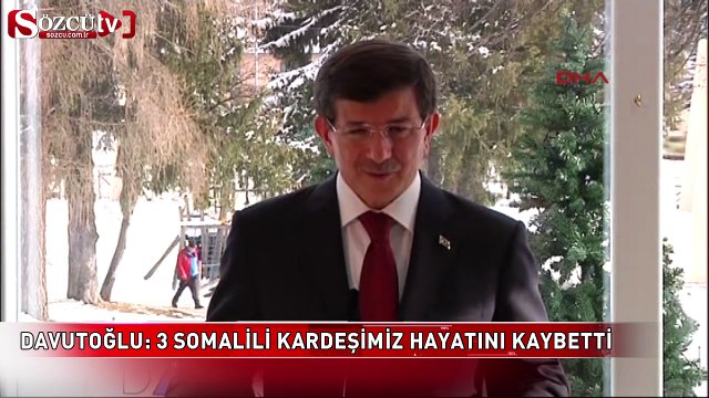 Davutoğlu'ndan Somali açıklaması
