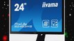 iiyama B2483HS-B1 Ecran PC LCD 24 (6096 cm) 1920 x 1080 2 ms VGA/DVI/HDMI Noir