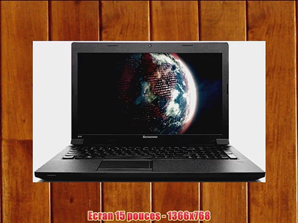 Lenovo B 590 MBX3BFR Ordinateur Portable 15 Noir (Intel Core i3 Disque dur 500 Go 4 Go de RAM