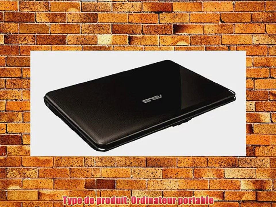 Asus K50IN-SX002C Ordinateur portable 156 Intel dual-core T4200 Webcam 13 Mpix Wifi RAM 4096