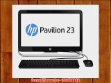 HP Pavilion 23-g120nf Ordinateur Tout-en-Un 23 Noir (Intel Pentium 4 Go de RAM Disque Dur 1