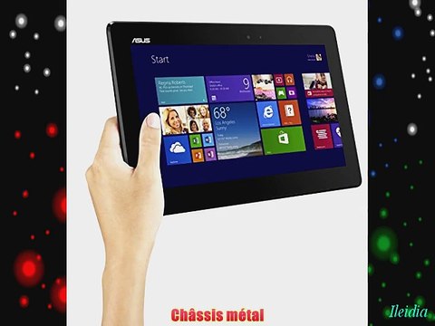 Asus Transformer Book T100TAM-BING-DK012B PC portable Hybride Tactile 101 M?tal (Intel Atom