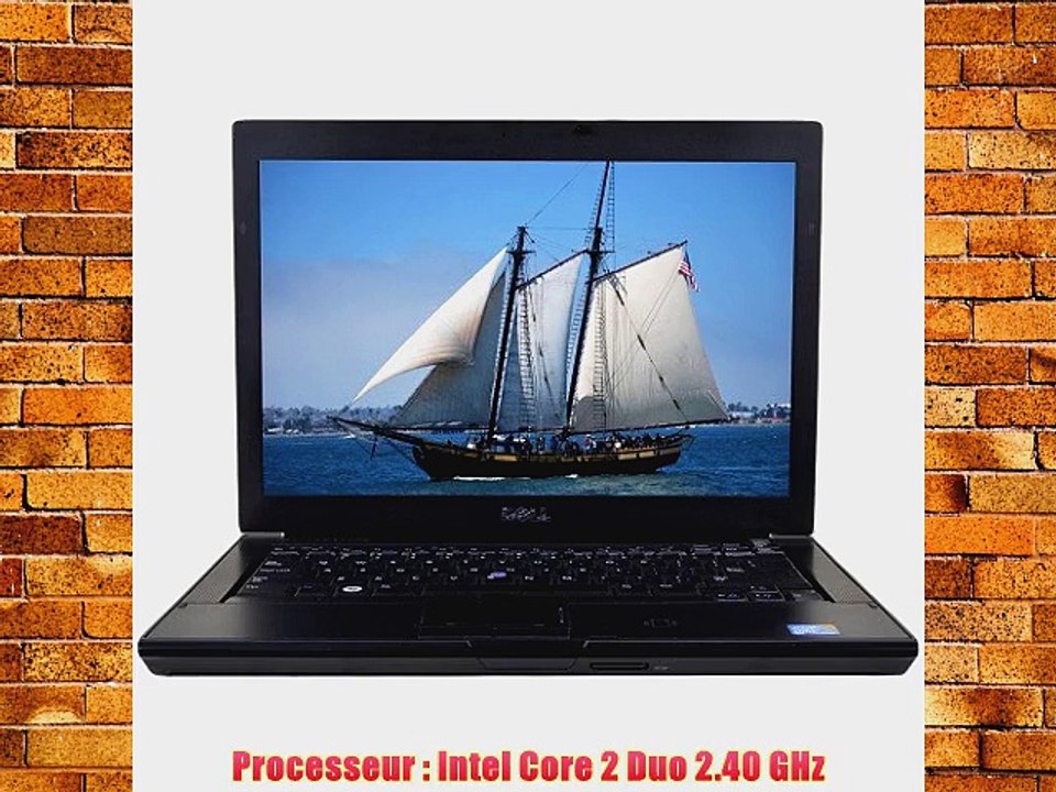 Dell Latitude E6400 - PC portable - 141'' - Noir (Intel Core 2 Duo P8600 / 2.40 GHz 4 Go de