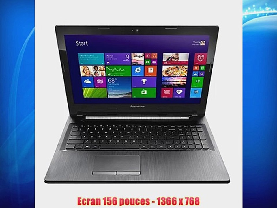 Lenovo G50-70 Ordinateur Portable 156 Noir (Intel Core i3  Disque Dur 1 To 6 Go de RAM Windows