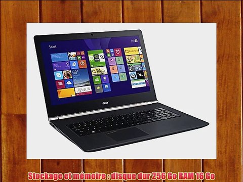 Acer Aspire V Nitro Black Edition VN7-791G-71R3 PC portable Gamer 173 Noir (Intel Core i7 16