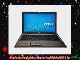 MSI CX61 2PC-802XFR Ordinateur portable 156 (3962 cm) Intel Core i5 4210M 26 GHz 500 Go 4 Go