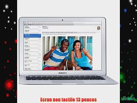 Apple MacBook Air 13 MD760F/B (Intel Core i5 14 GHz 128 Go 4 Go de RAM Intel HD graphics 5000)