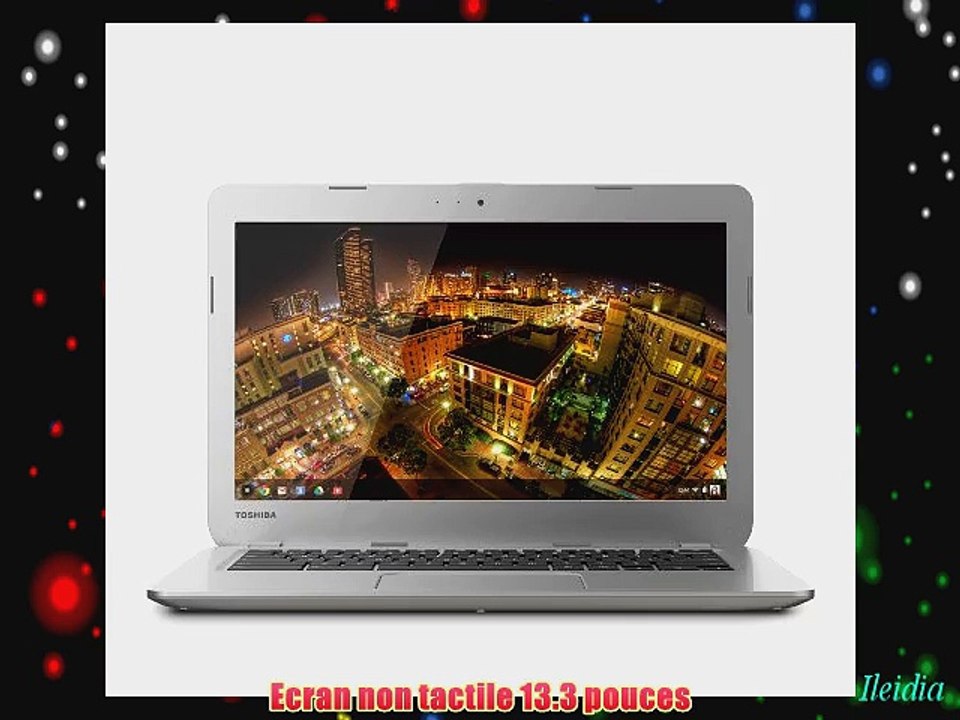 Toshiba Chromebook 133 Gris (Intel Celeron 2 Go de RAM Disque dur 16 Go Chrome OS)