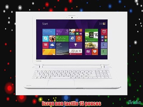 Toshiba Satellite L50-B-1HU PC portable 15.6 Blanc (Intel Core i7 8 Go de RAM disque dur 1