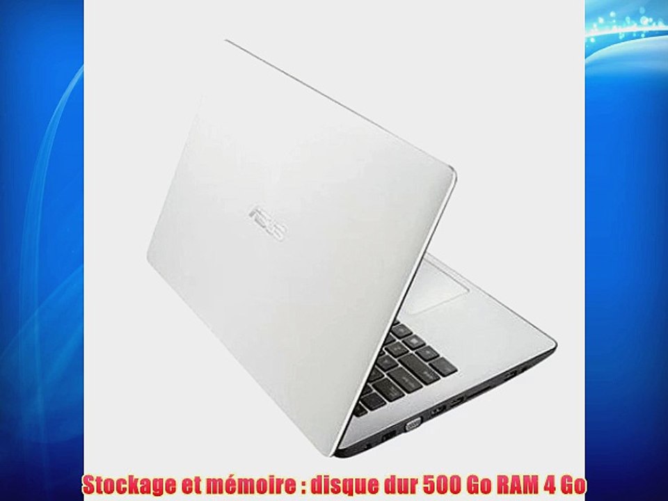 Asus X453MA-WX024H Ordinateur portable 14 (3556 cm) Intel Pentium N3530 216 GHz 500 Go 4 Go