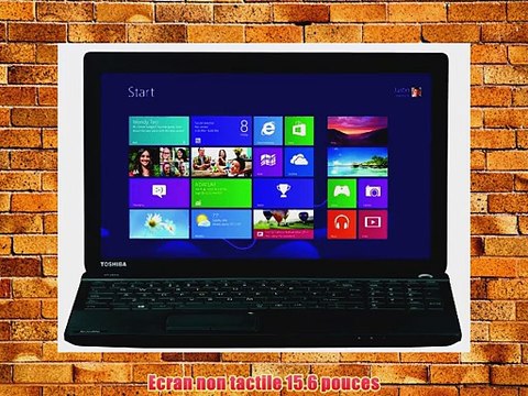 Toshiba Satellite C50-A-1JR PC portable non tactile 15.6 Noir (Intel Celeron 2.4 GHz 4 Go de