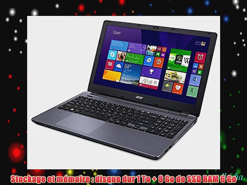 Acer Aspire E5-771G-515V PC portable 173 Gris (Intel Core i5 6 Go de RAM Disque Dur 1 To