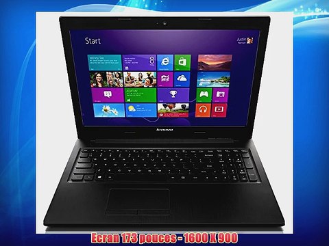 Lenovo G710 Ordinateur portable 173 Noir (Intel Core i3 Disque Dur 1 To 4 Go de RAM Windows