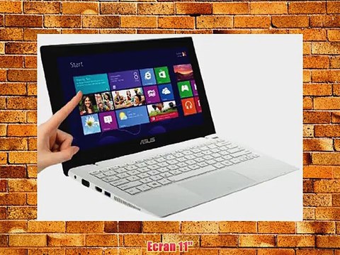 Asus X200CA-CT156H Ultra Portable tactile 116 (2946 cm) Intel Celeron 1007U 15 GHz 500 Go 4