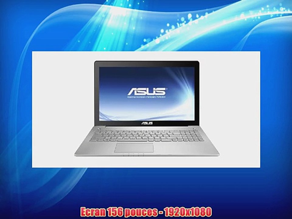 Asus Multimedia N550JK-CM467H PC portable Tactile 156 Argent (Intel Core i7 8 Go de RAM Disque
