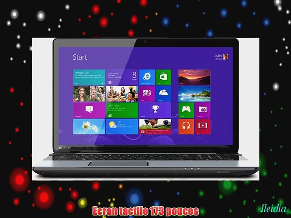 Toshiba S70t-A-105 PC portable tactile 173 (4394 cm) Intel Core i3 3120M 25 GHz 750 Go 4 Go