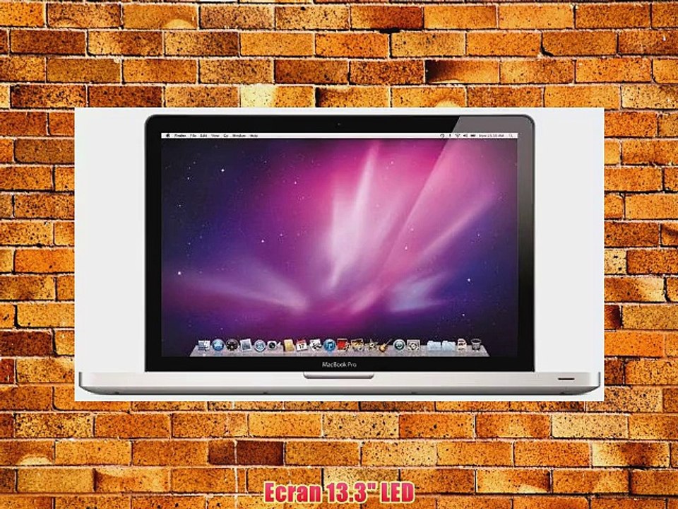 Apple MacBook Pro 13 MD101F/A (Core i5 25 GHz 500 Go 4 Go de RAM Intel HD graphics 4000)