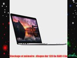 Apple MacBook Pro Ordinateur portable 13 (3302 cm) Intel Core i5 24 GHz 128 Go 4096 Mo Intel