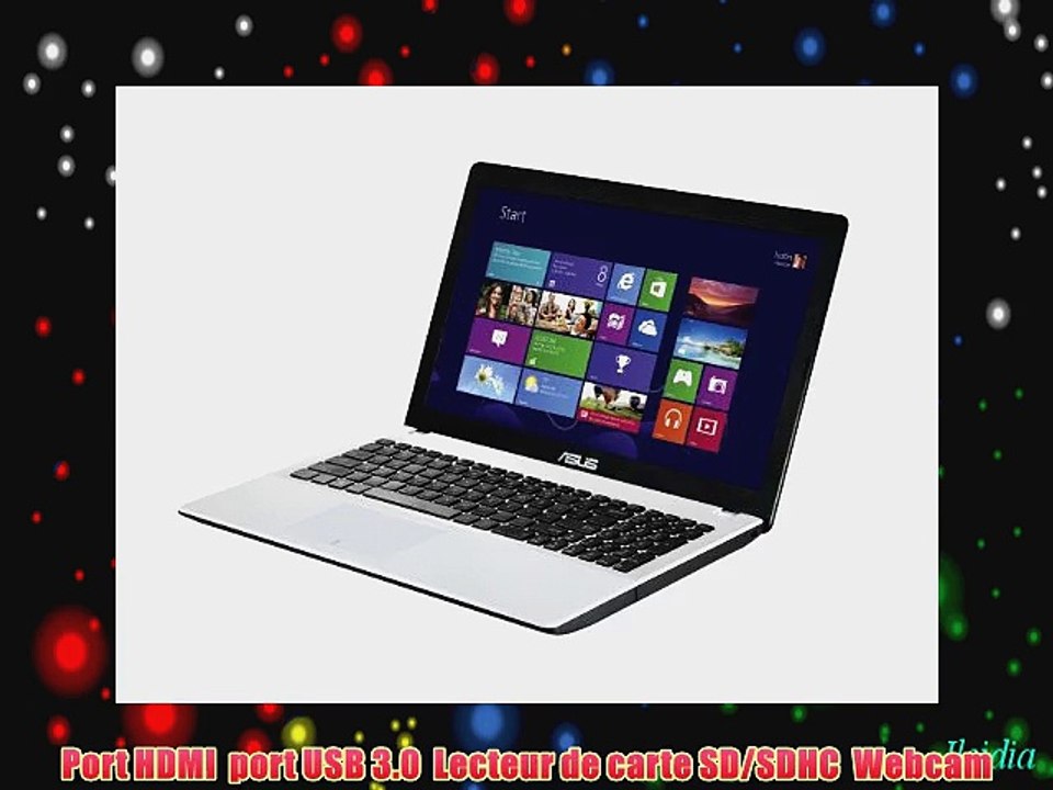Asus X551CA-SX137H 15.6'' Blanc (Intel Core i3 disque dur 750 Go  RAM 4 Go Intel HD Graphics