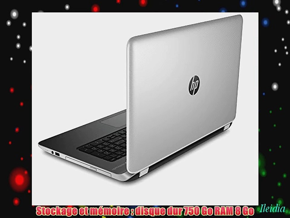 HP Pavilion 17-f032nf PC portable 173 Argent (Intel Pentium 8 Go de RAM Disque Dur 750 Go Windows