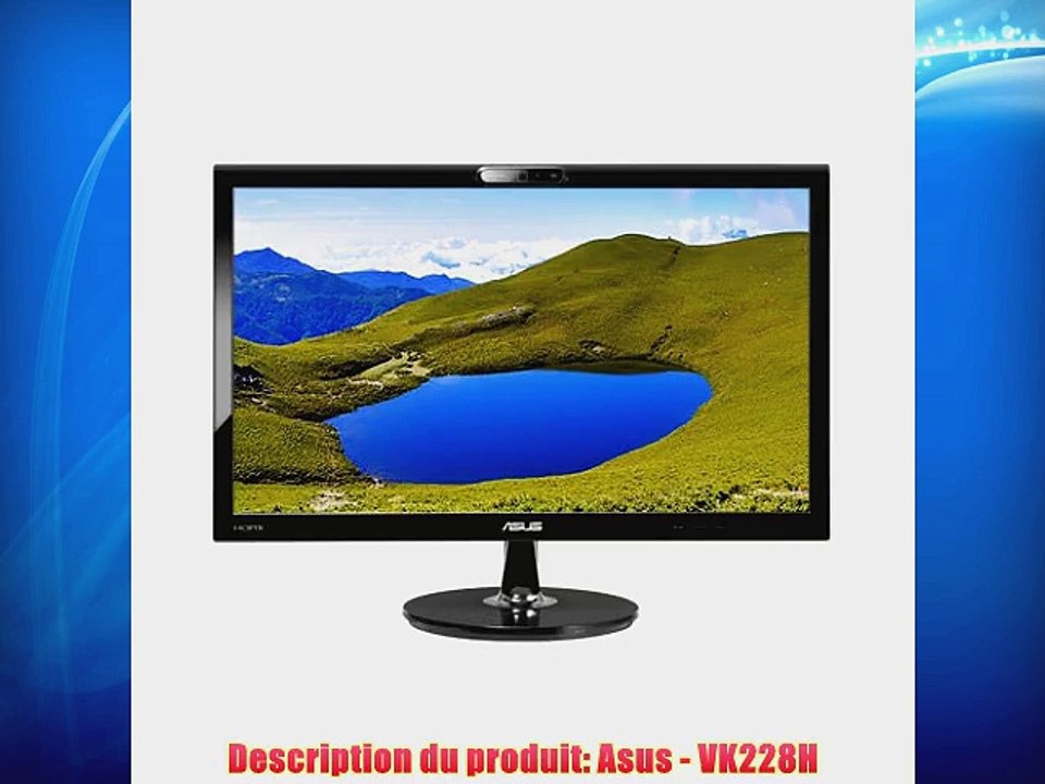 Asus VK228H Ecran PC LED 215 1920 x 1080 2 ms VGA/DVI-D/HDMI