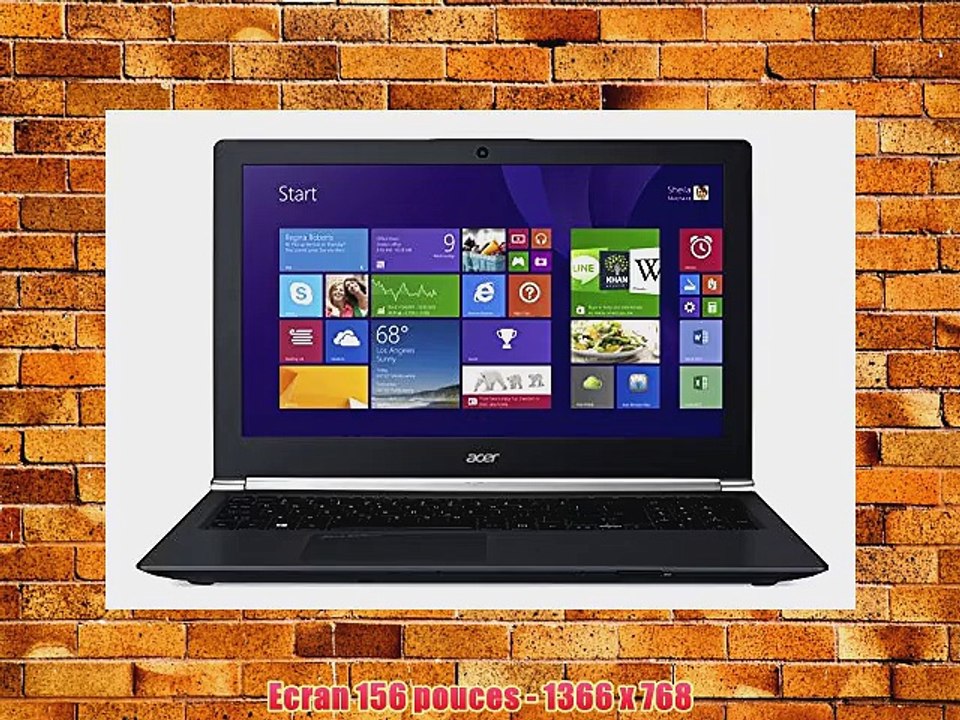 Acer Aspire V Nitro VN7-571G-56RJ PC portable Gamer 156 Noir (Intel Core i5 8 Go de RAM Disque