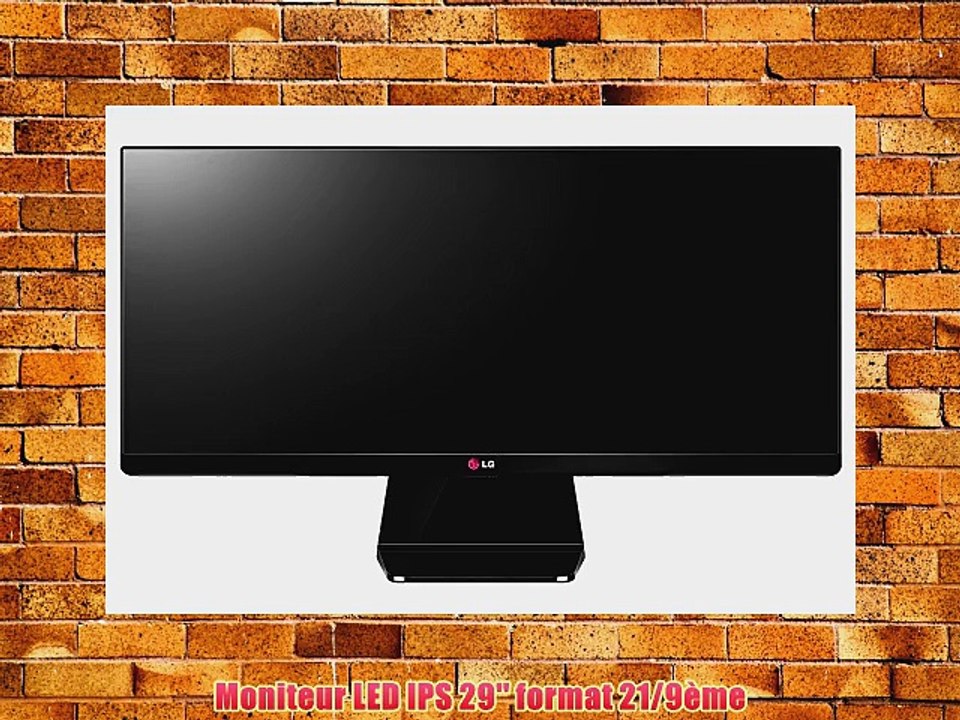 LG 29UM65-B Ecran PC LED 29 (736 cm) 1920 x 1080 5 ms VGA/DVI/HDMI