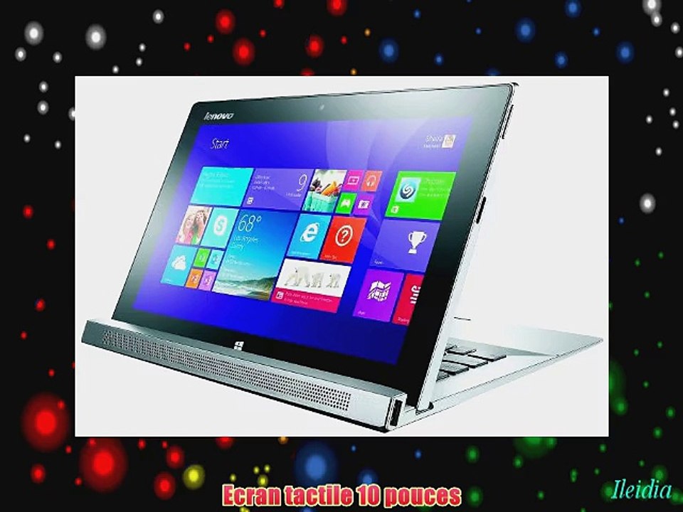 Lenovo Miix 2 10 59404400 PC Portable Hybride Tactile 10 Gris (Intel atom 2 Go de RAM Disque