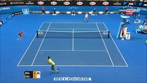Australian Open 2015 2nd Round Federer vs Bolelli Highlights