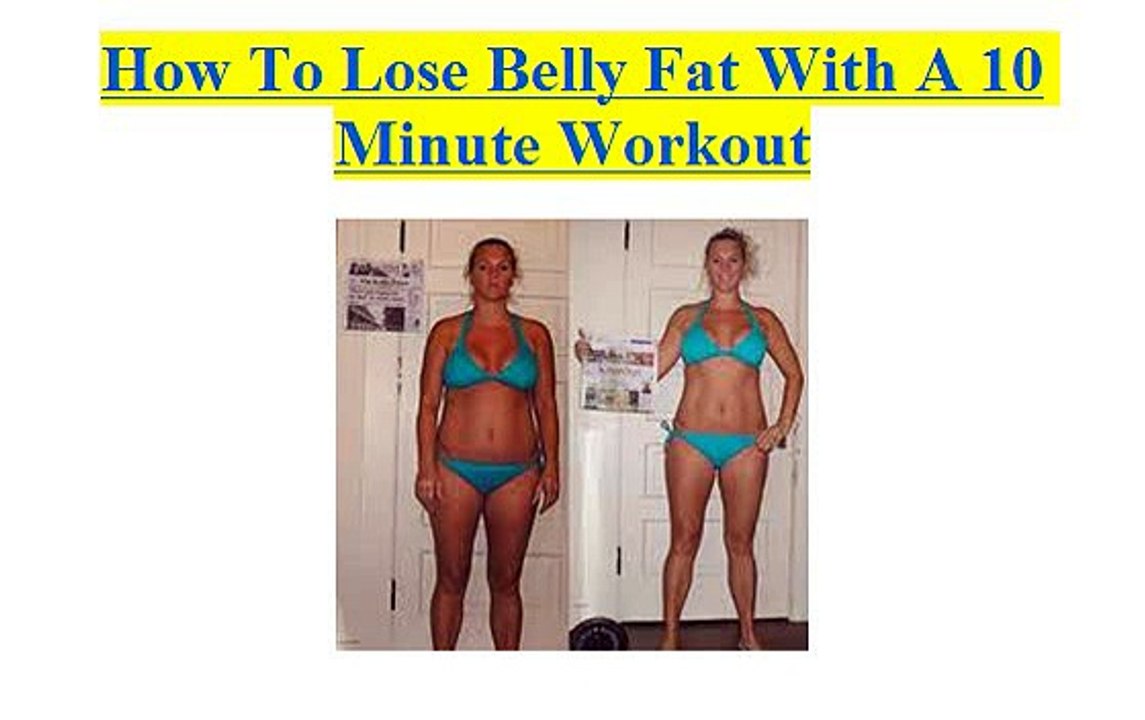 How To Lose Belly Fat With A 10 Amazing Workout