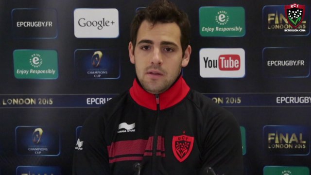 Avant match Scarlets - Toulon - ERCC - J6