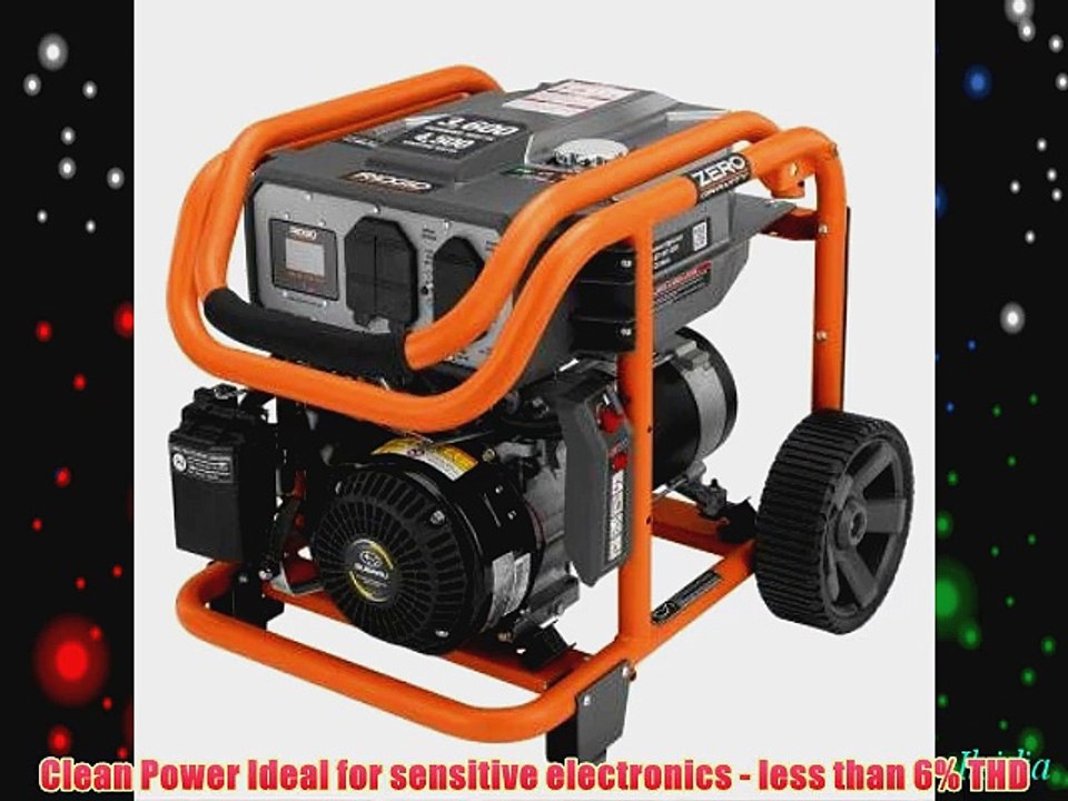 RIDGID 3600-Watt Subaru 211cc Portable Generator RD903600