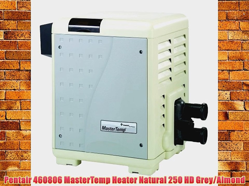 Pentair 460806 MasterTemp Heater Natural 250 HD Grey/Almond
