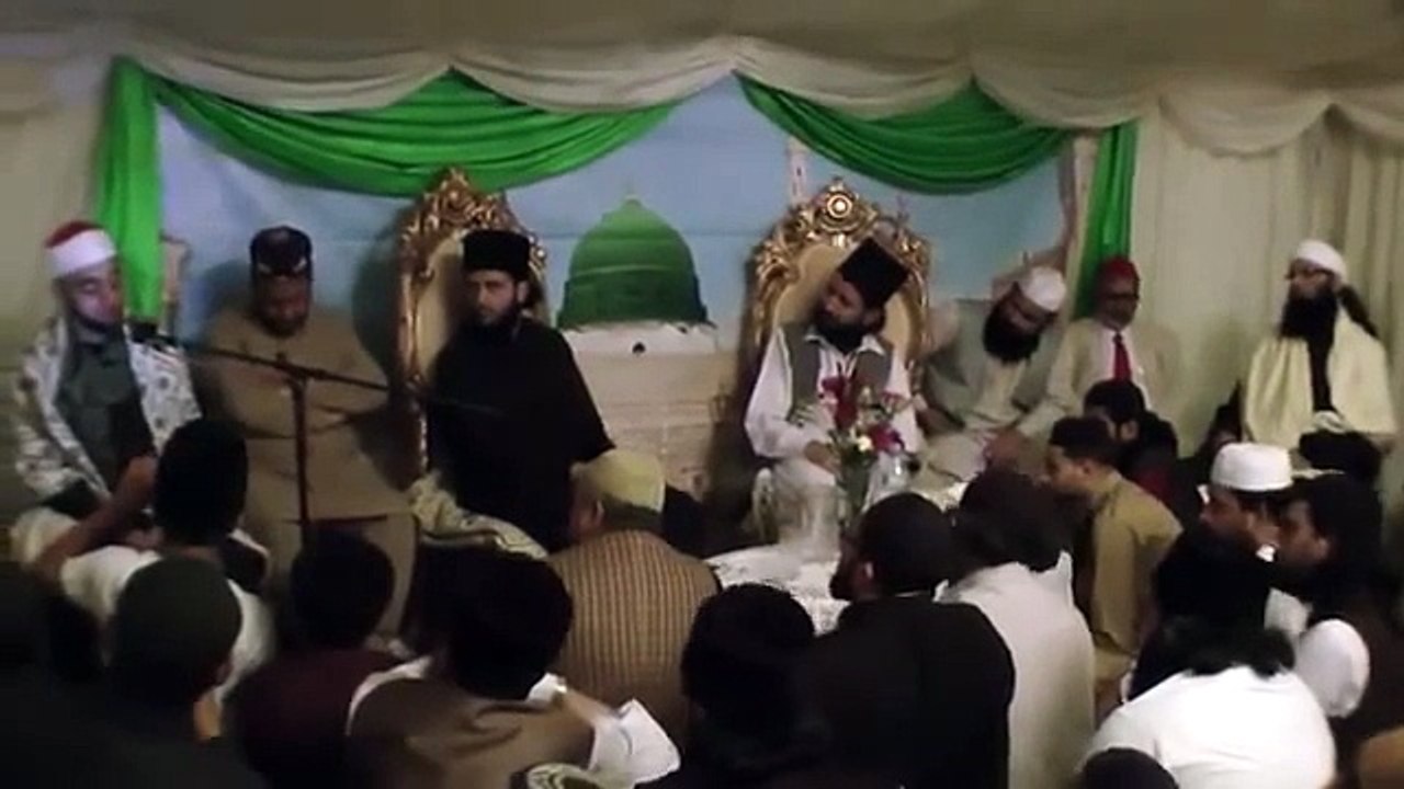 Qari Mohammad Ayyub Asif Sahib 25th August 2013 Mehfil E Milaad Paak at Slough Part 2