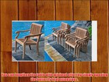 New 9 Pc Luxurious Grade-A Teak Dining Set - 94 Oval Table and 8 Stacking Arbor Arm Chairs