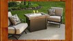 Outdoor Greatroom Providence Gas Fire Pit Table with Noche Top