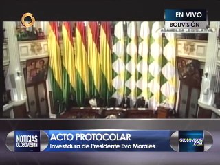 Evo Morales asume por tercera vez la Presidencia