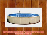 Embassy Pool 4-2400 PARA100 Above Ground Swimming Pool 24-Feet by 52-Inch Creamy Tan