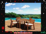 Amazonia 5-Piece Nelson Eucalyptus Rectangular Dining Set