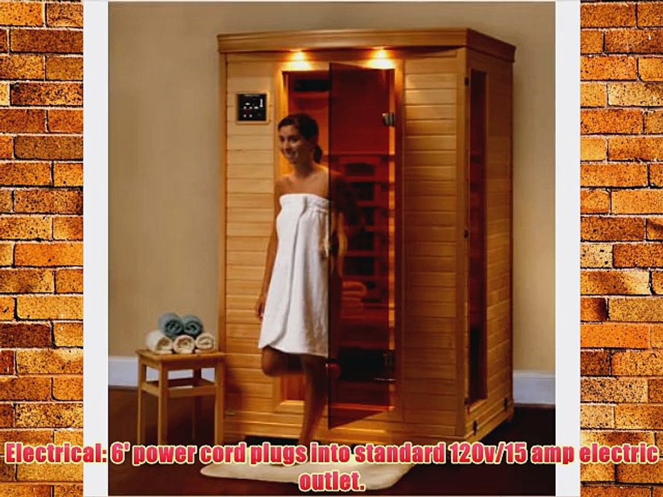 Two Person Infrared Sauna