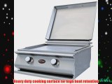 Cal Flame Built-in Natural Gas Hibachi Grill (ships As Propane With Conversion Fittings)