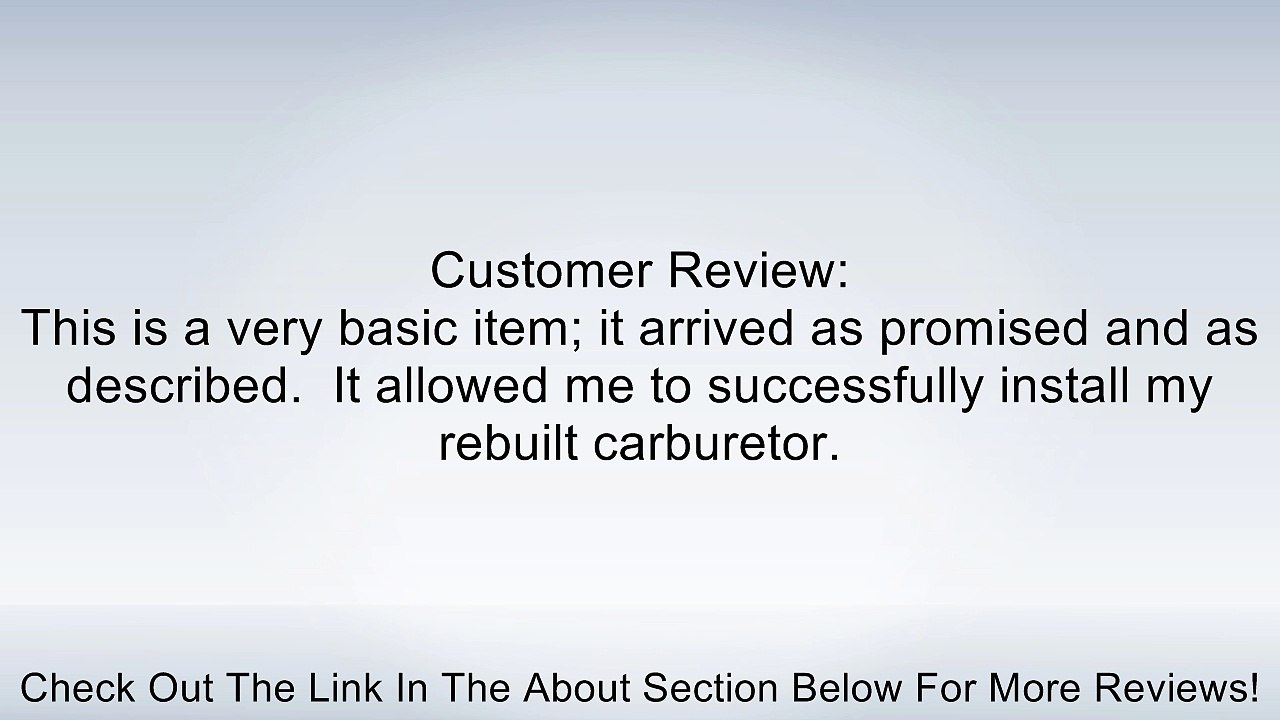 Oregon 49-402 Carburetor Mounting Gasket Tecumseh Part Numbers 26756 and 27141 Review