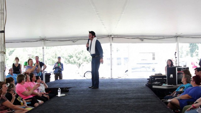 Jason Griffith sings 'Stranger In The Crowd' Elvis Week 2014 video