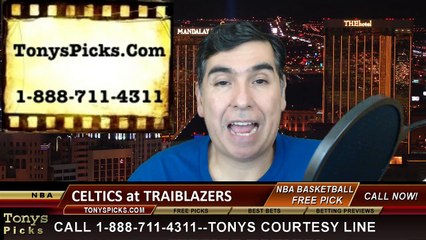 Скачать видео: Portland Trailblazers vs. Boston Celtics Free Pick Prediction NBA Pro Basketball Odds Preview 1-22-2015