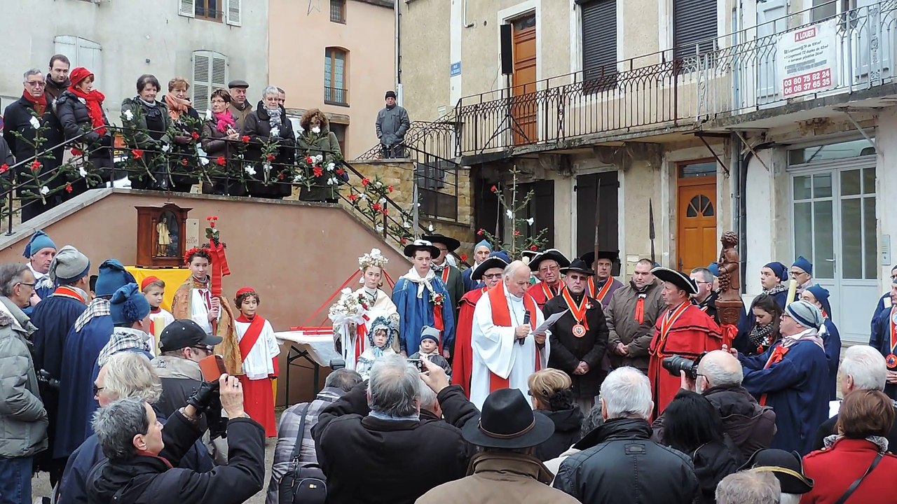 "LABOUREURS ET VIGNERONS" A LA SAINT-VINCENT A CHAMPLITTE